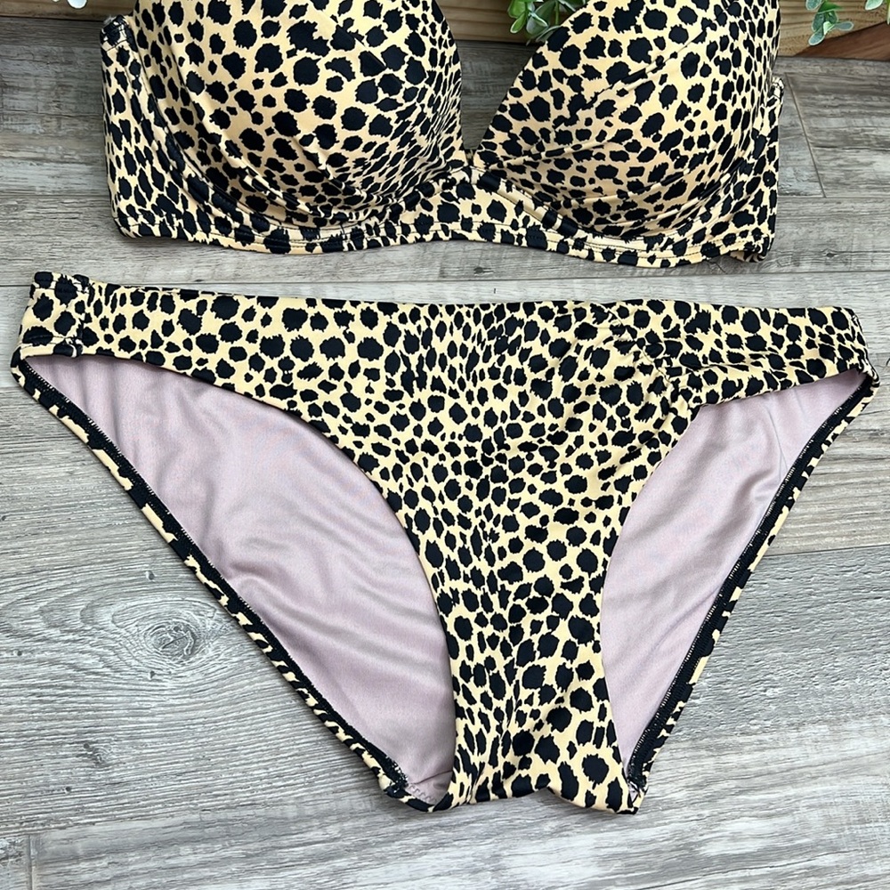 Victoria's Secret NEW Cheetah Animal Print Bikini Swim Set - Picture 3 of 16